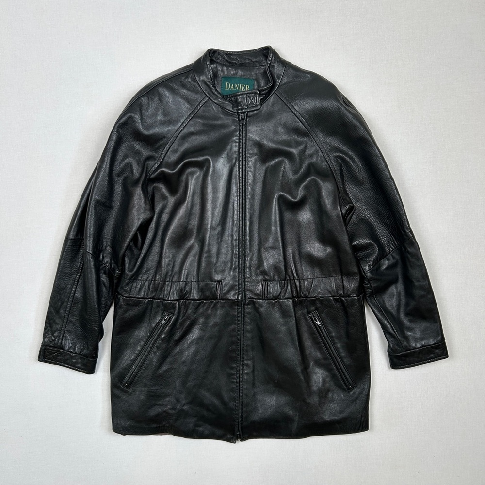 Vintage Danier Black Leather Jacket